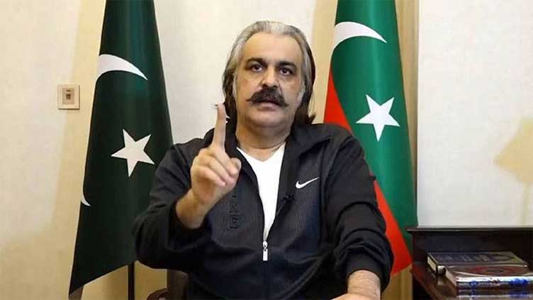 The ATC has suspended Gandapur's non-bailable arrest warrant. | ISLAMABAD – An anti-terrorism court (ATC) on Thursday suspended Khyber Pakhtunkhwa Chief Minister Ali Amin Gandapur's non-bailable arrest warrant. Channel News Pakistan The ATC has suspended Gandapur's non-bailable arrest warrant. Channel News Pakistan
