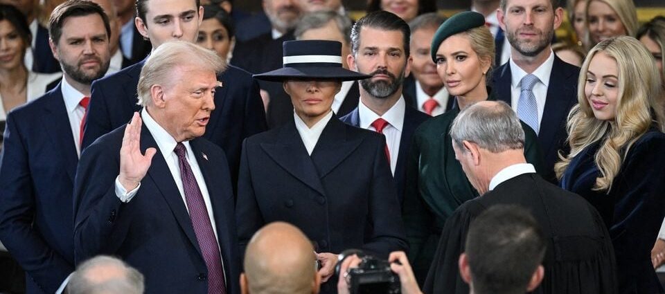 Trump is sworn in as the 47th president of the United States. Channel News Pakistan
