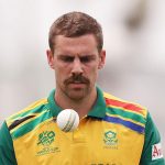 South Africa's Nortje ruled out of Champions Trophy. | Johannesburg (AFP) - On Tuesday, fast bowler Anrich Nortje was ruled out of the Champions Trophy due to a back issue. Channel News Pakistan South Africa's Nortje ruled out of Champions Trophy. Channel News Pakistan