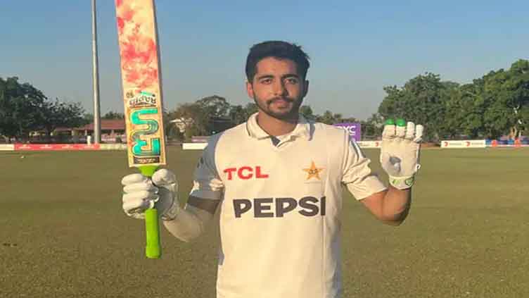 Huraira will make his debut for Pakistan in the first West Indies Test. Channel News Pakistan