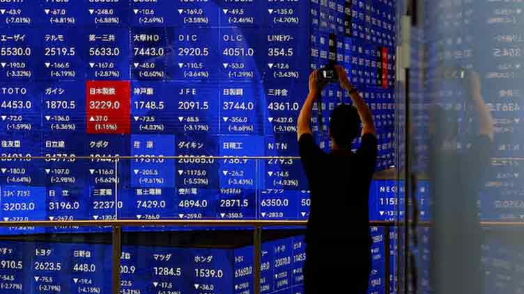 As the trade war escalates, Asia's stocks remain stable, and gold reaches a record high. | SINGAPORE (Reuters) – Asia stocks gained on Friday, as global markets struggled to recover from a violent selloff, but gold reached a new high as global trade tensions escalated, making investors apprehensive and prompting a flight to safe-haven assets. Channel News Pakistan As the trade war escalates, Asia's stocks remain stable, and gold reaches a record high. Channel News Pakistan