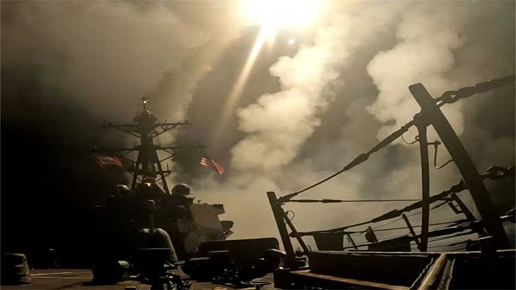 Trump starts large-scale attacks against Yemen's Houthis; at least 24 killed. | WASHINGTON/ADEN, Yemen (Reuters) -- US President Donald Trump started large-scale military strikes against Yemen's Iran-aligned Houthis on Saturday in response to the group's attacks on Red Sea commerce, killing at least 24 people at the start of a campaign that is anticipated to last several days. Channel News Pakistan Trump starts large-scale attacks against Yemen's Houthis; at least 24 killed. Channel News Pakistan