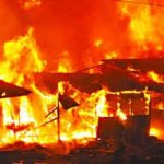 A fire in Nangarparkar has reduced 30 homes to ashes. Channel News Pakistan