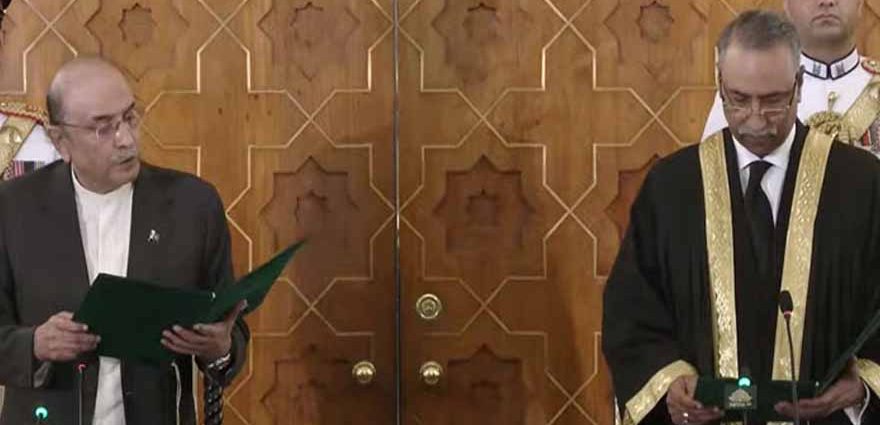 Three judges, including Justice Dogar, were sworn in as permanent chief justices of the High Court. Channel News Pakistan