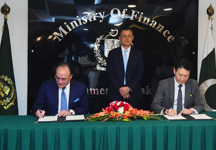 Binance agreement in Pakistan