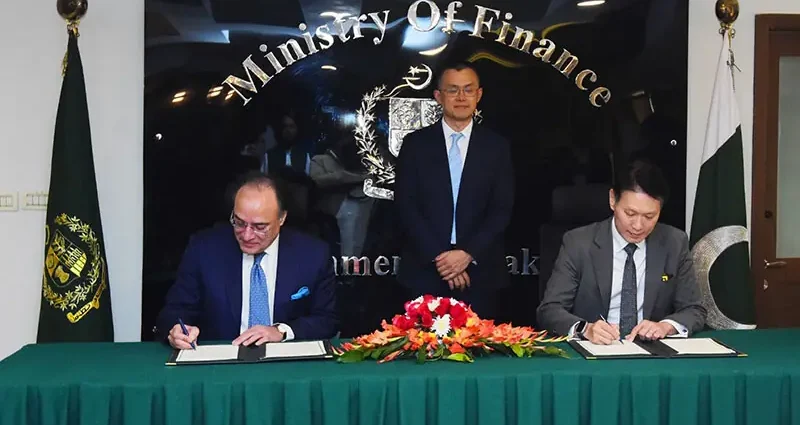Binance agreement in Pakistan
